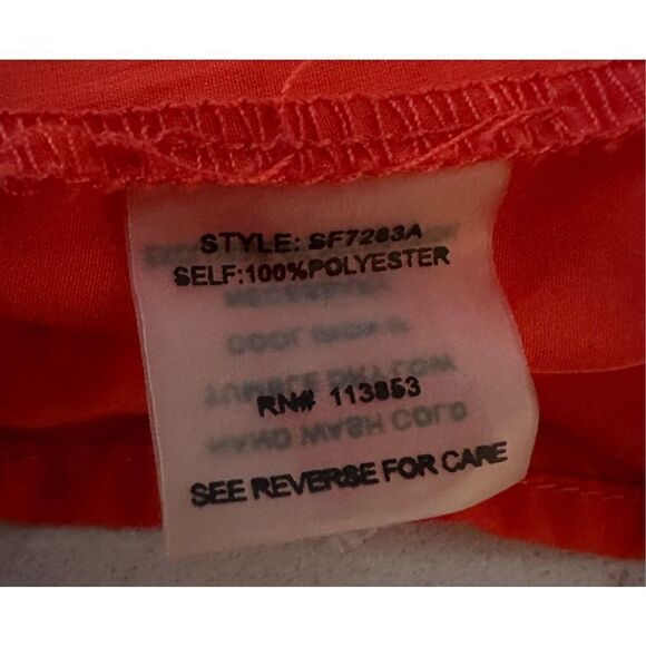 41 Hawthorn Women's Red V-Neck Pullover Long Sleeves‎ Blouse Top Size M - Picture 6 of 7